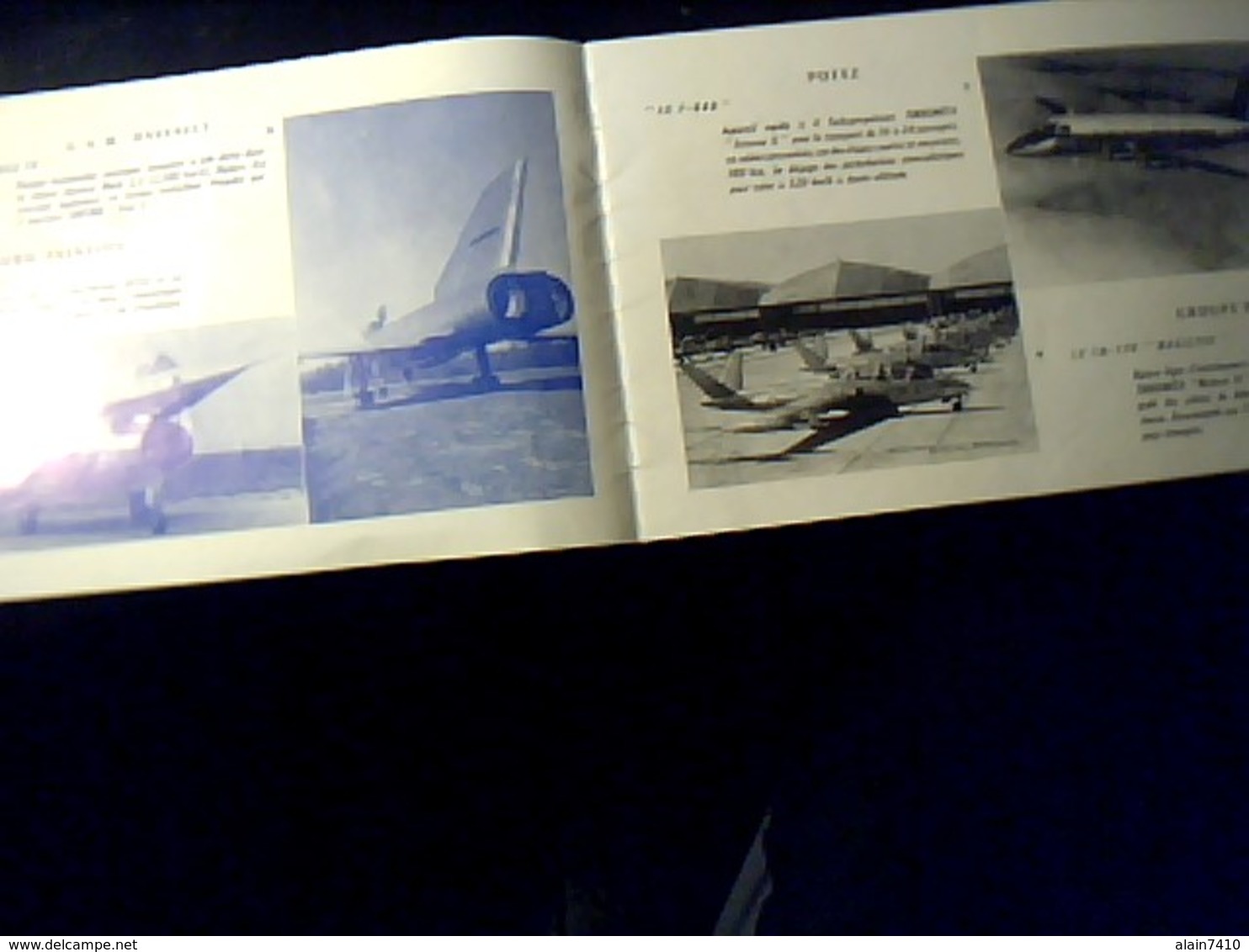 programme officiel fete aerienne internationale paris le bourget 1961 livret de 21 pages