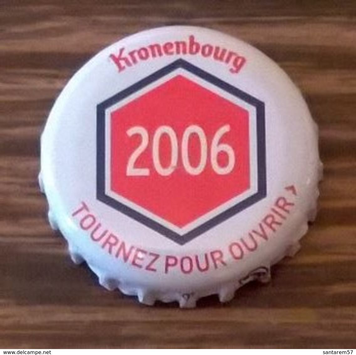 France Capsule Bière Crown Cap Beer Kronenbourg Les Années Qui Comptent 2006 - Bière