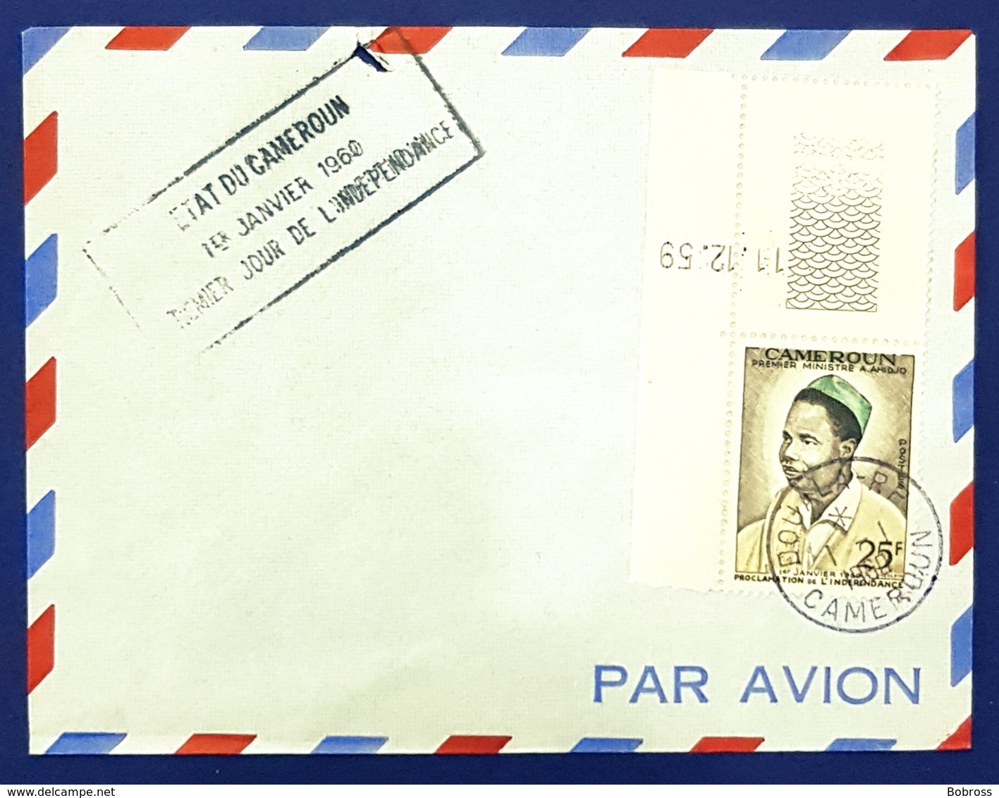 1960 Covers, Douala, Premier Jour De L'Independance, Cameroun, Cameroon - Cameroun (1960-...)
