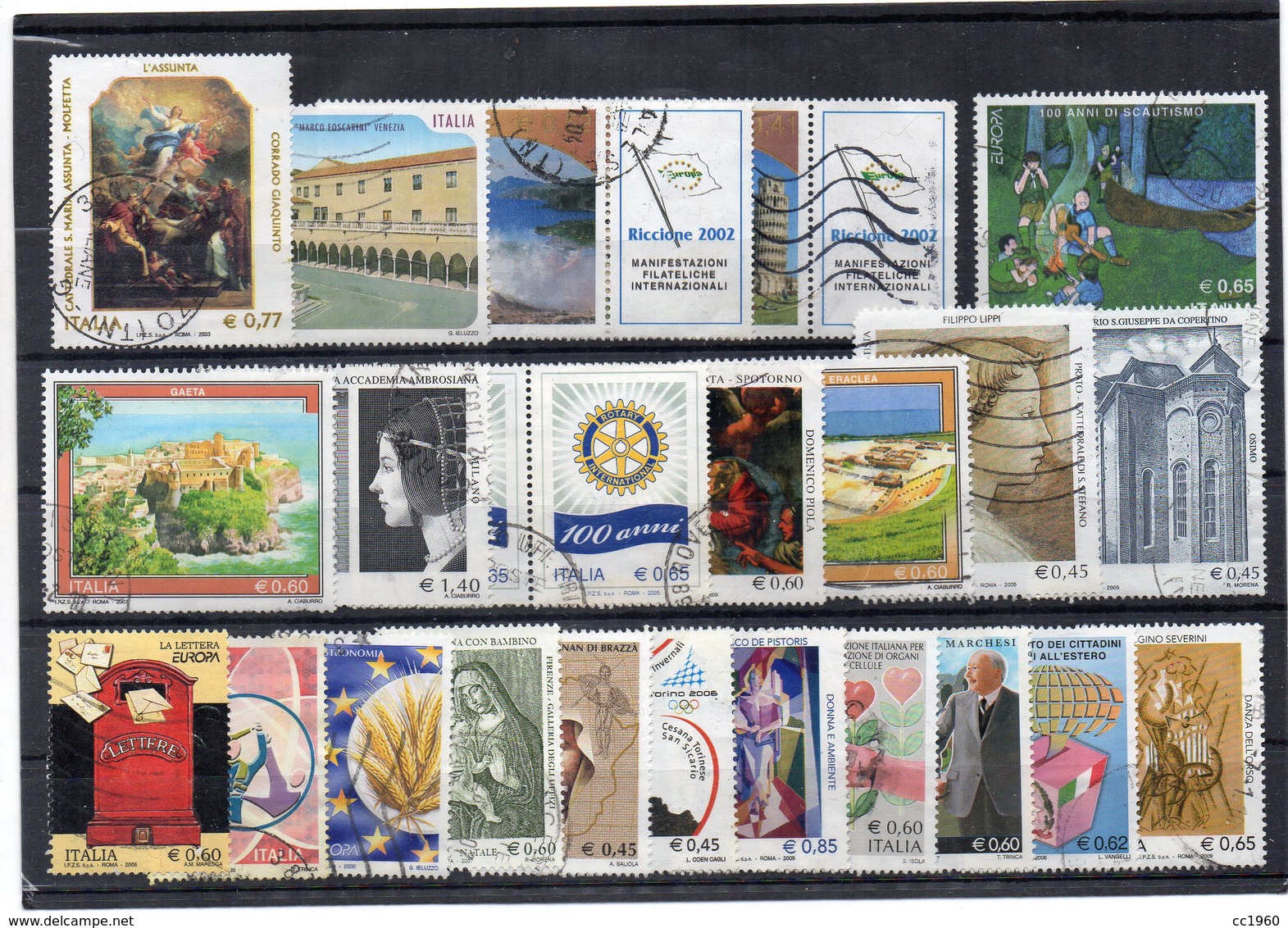 Italia  - Repubblica - Anni Vari - Lotto 24 Francobolli - Usati - Vedi Foto - (FDC13798) - Collections