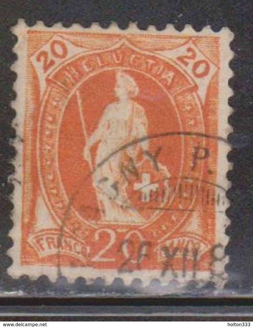 SWITZERLAND Scott # 82 Used - Used Stamps