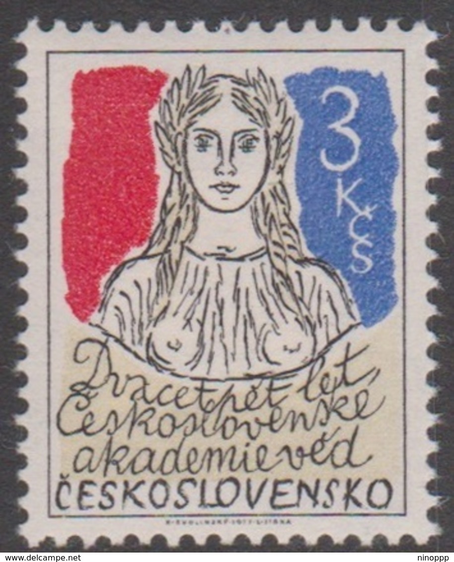 Czechoslovakia SG 2374 1977 25th Anniversary Of Academy Of Science, Mint Never Hinged - Unused Stamps