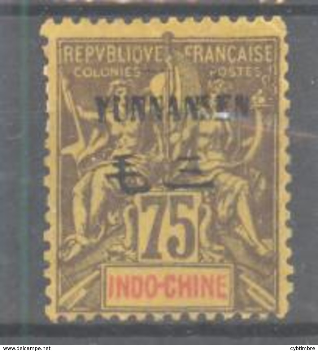 Yunnanfou: Yvert N° 13* - Unused Stamps