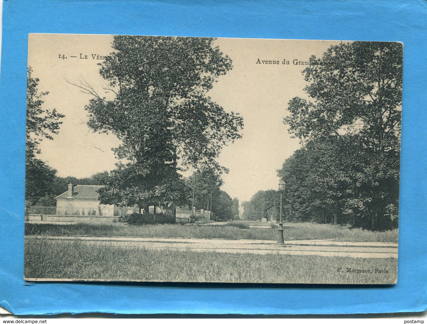 Le VESINET-avenue Du Grand Vésinet --édition Mazmuse -années 1910-20 - Le Vésinet