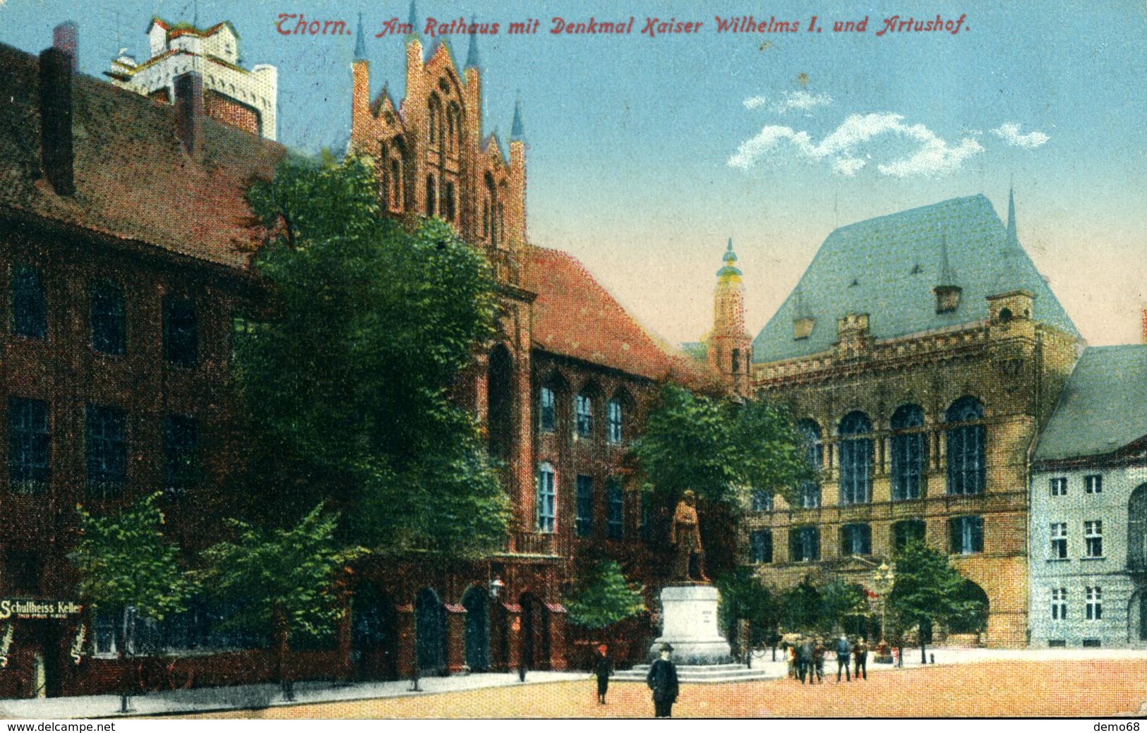 TORUN (THORN Du Temps Allemand) La Mairie - Polen