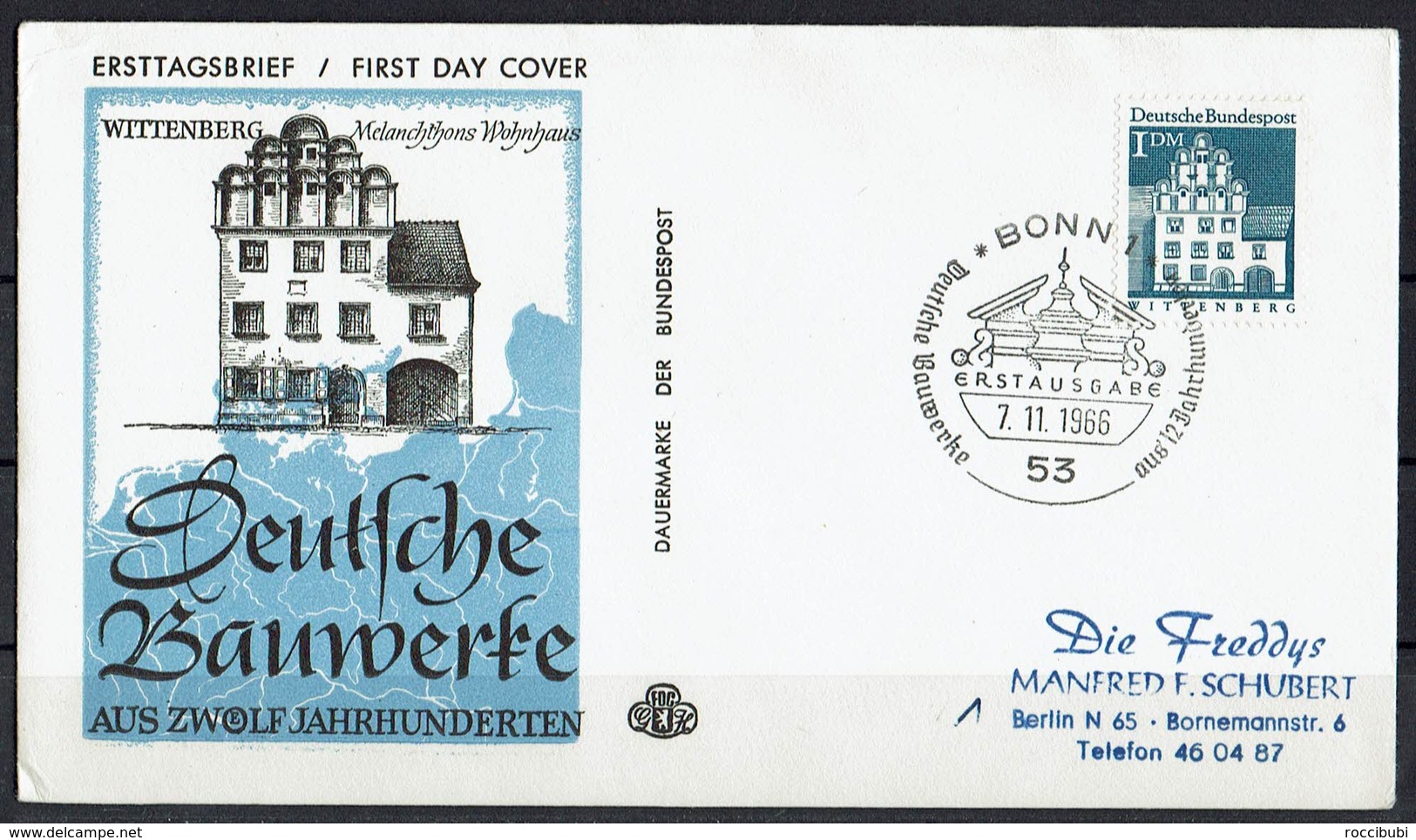 BRD 1966 // Mi. 500 FDC (033..381) - Sonstige & Ohne Zuordnung