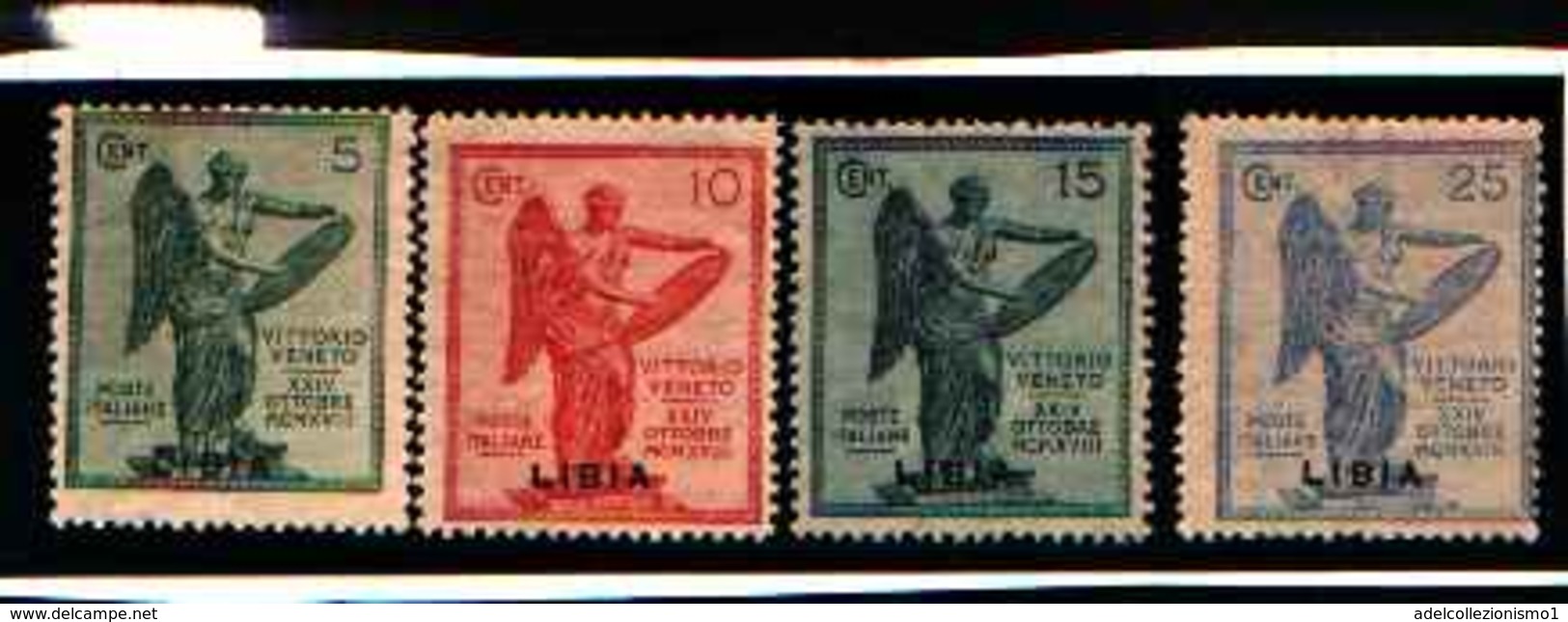 90250) LIBIA- 3º Anniversario Della Vittoria - Aprile 1922-MNH** SERIE COMPLETA - Libia