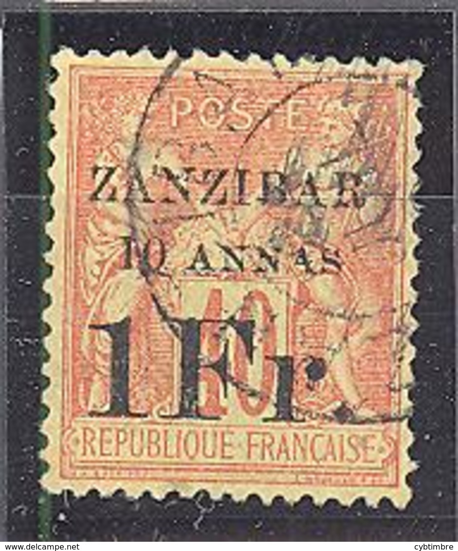 Zanzibar: Yvert N° 16°; Rare!!! Signé "Calves" - Used Stamps