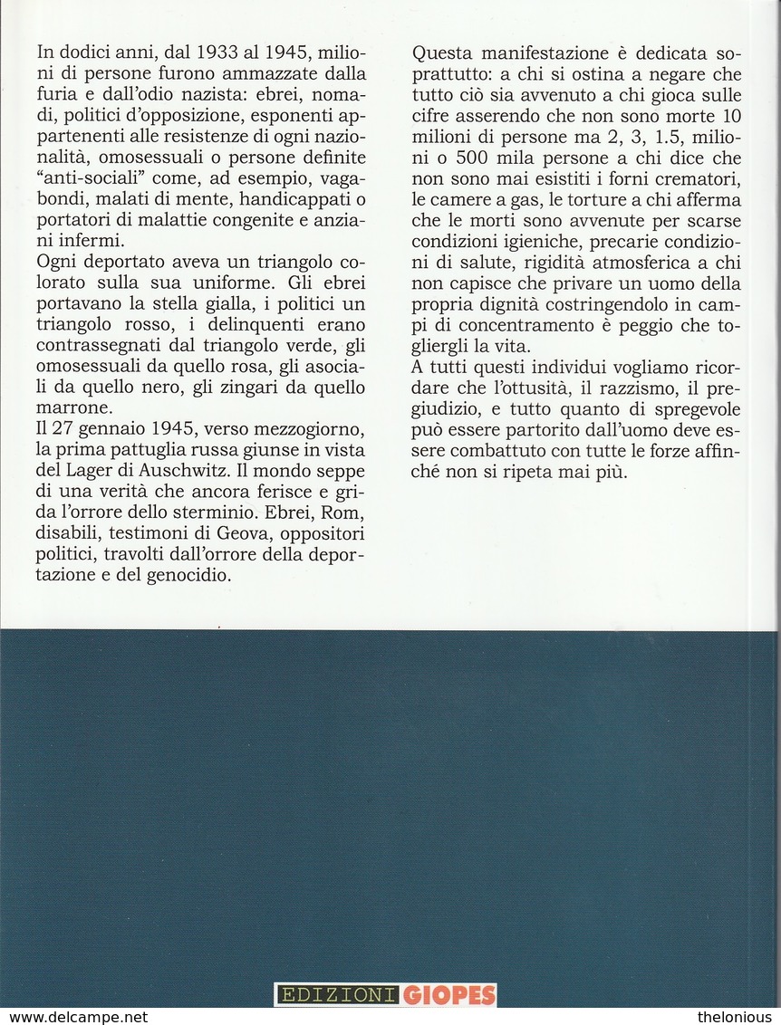 # OLOCAUSTO Riflessioni D'arte - Edizioni GIOPES - Guerra 1939-45