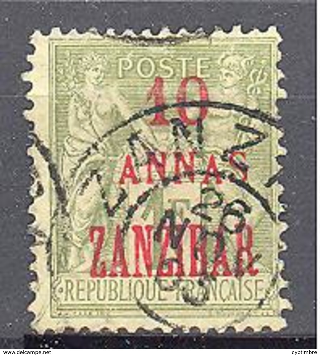 Zanzibar: Yvert N° 29a° - Usati