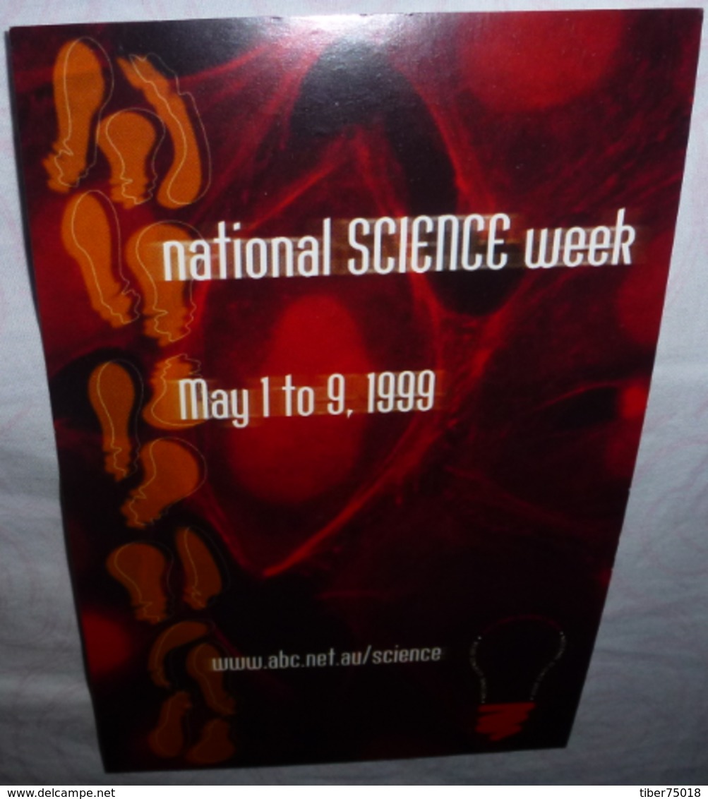 Carte Postale - National Science Week (ampoule) - Werbepostkarten