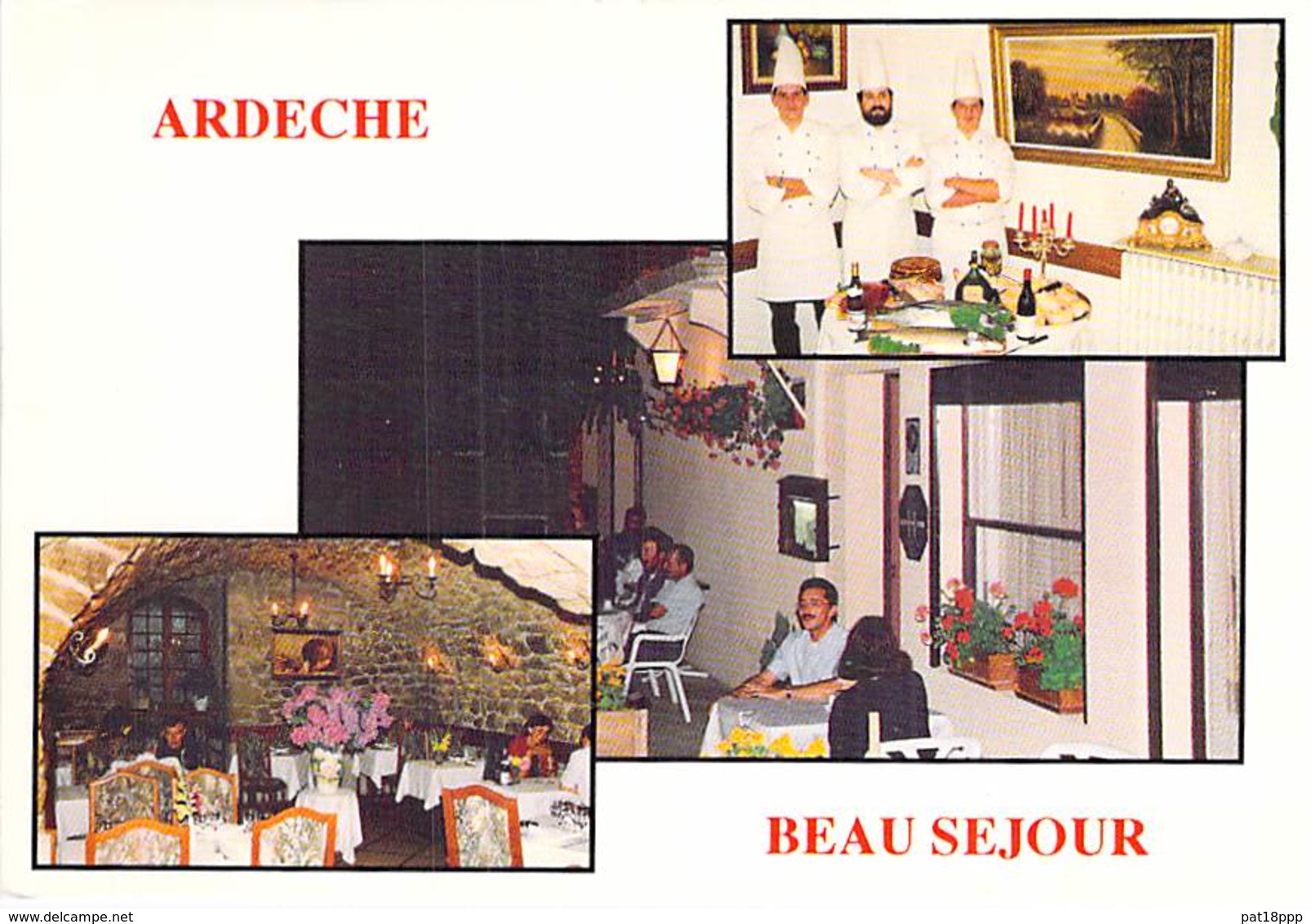 07 - EMPURANY : Hotel Restaurant " LE BEAU SEJOUR " ( M. Mme MINODIER ) - CPSM CPM Grand Format - Ardèche - Autres & Non Classés