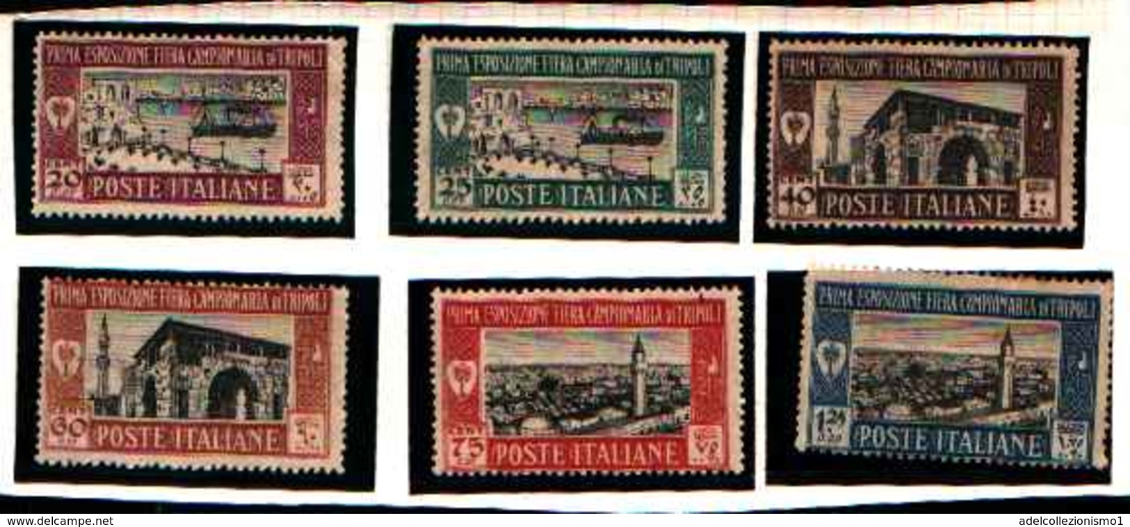 90260) LIBIA- 1ª Fiera Di Tripoli - 15 Febbraio 1927-MLH** - Libia