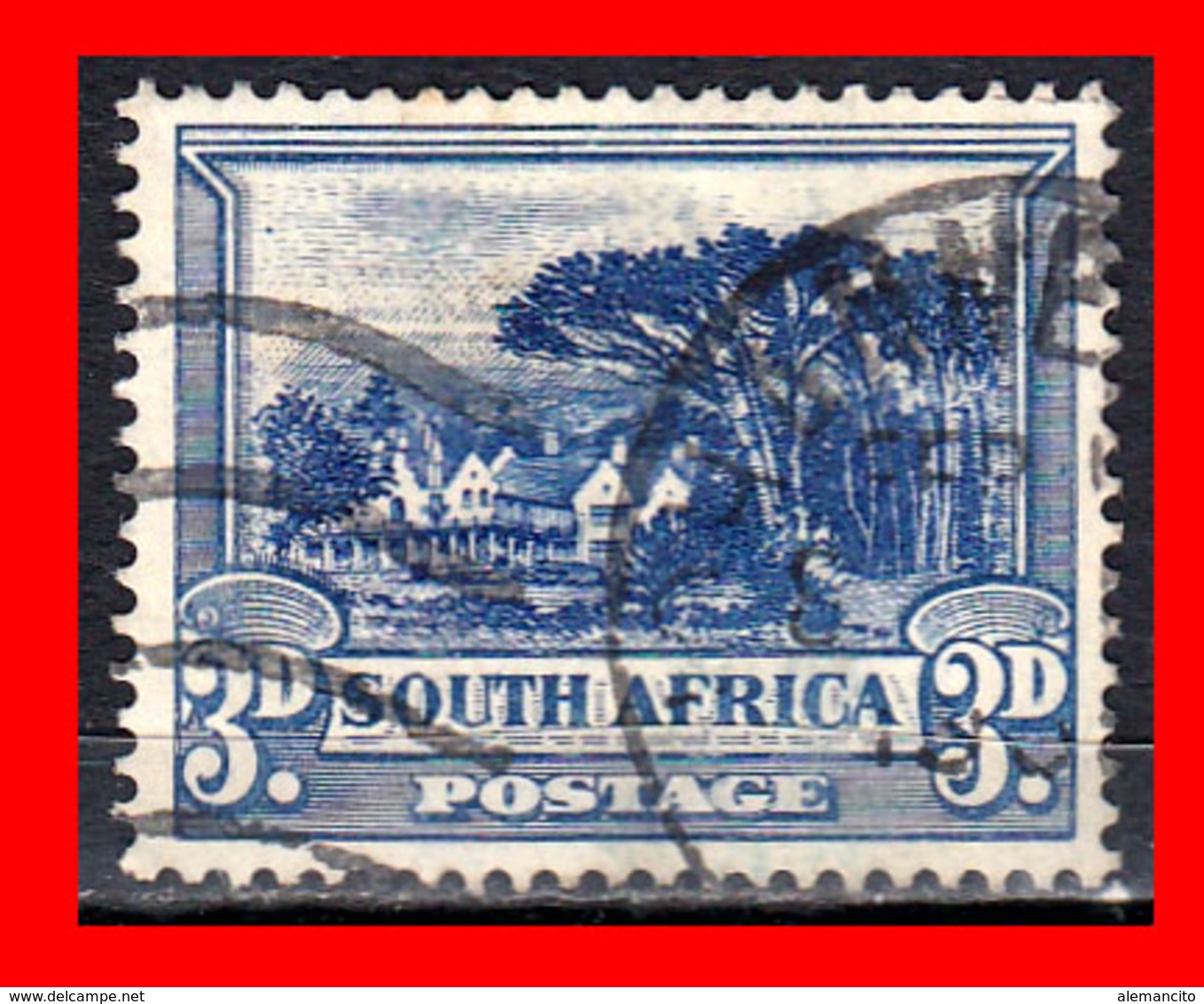 SOUTH AFRICA SELLO AÑO 1927-28  SINGLE, SOUTH - Dienstmarken