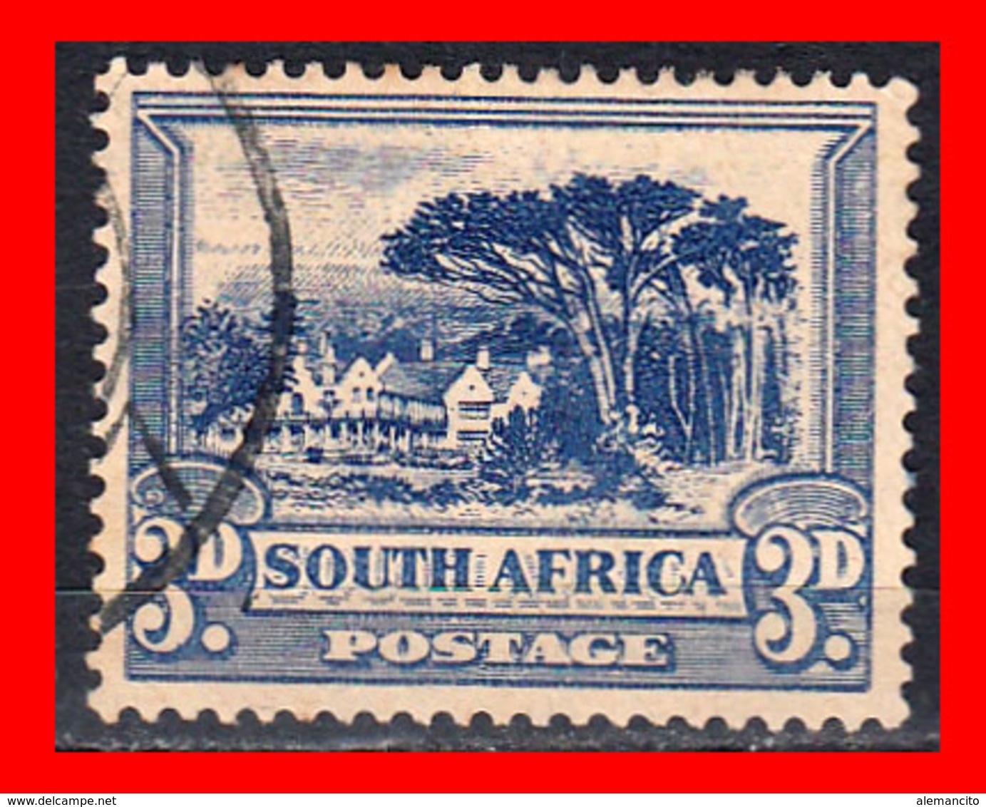 SOUTH AFRICA SELLO AÑO 1927-28  SINGLE, SOUTH - Oficiales