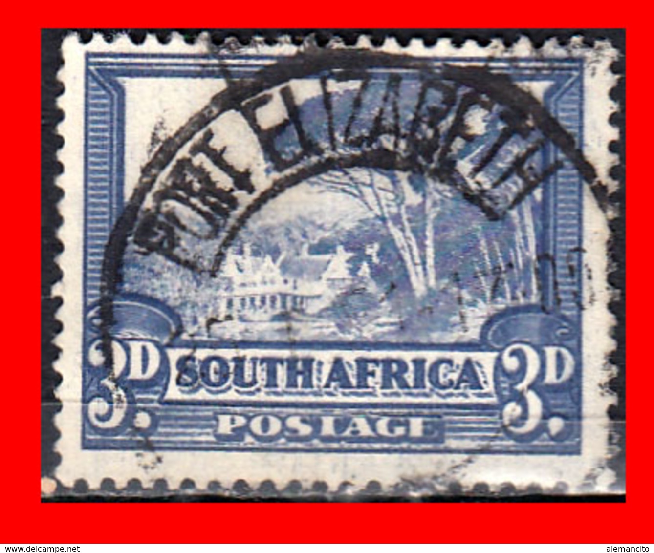 SOUTH AFRICA SELLO AÑO 1927-28  SINGLE, SOUTH - Servizio