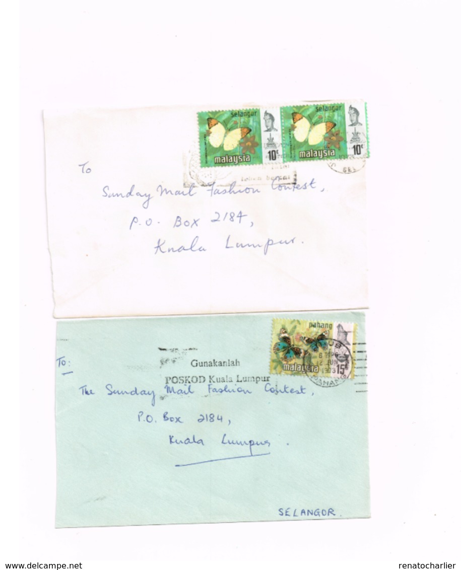 Lot De 4 Lettres. - Malaysia (1964-...)