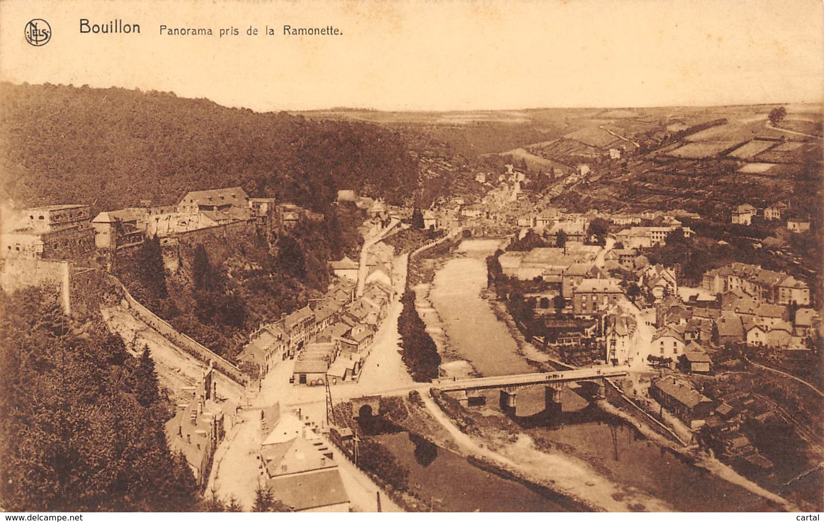 BOUILLON - Panorama Pris De La Ramonette - Bouillon