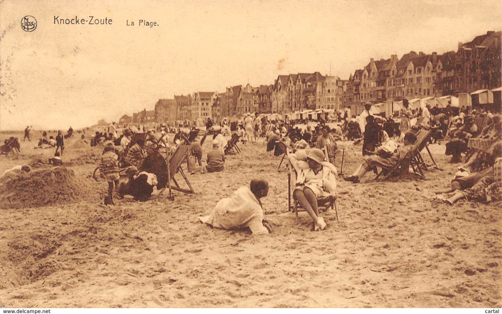 KNOCKE-ZOUTE - La Plage - Knokke