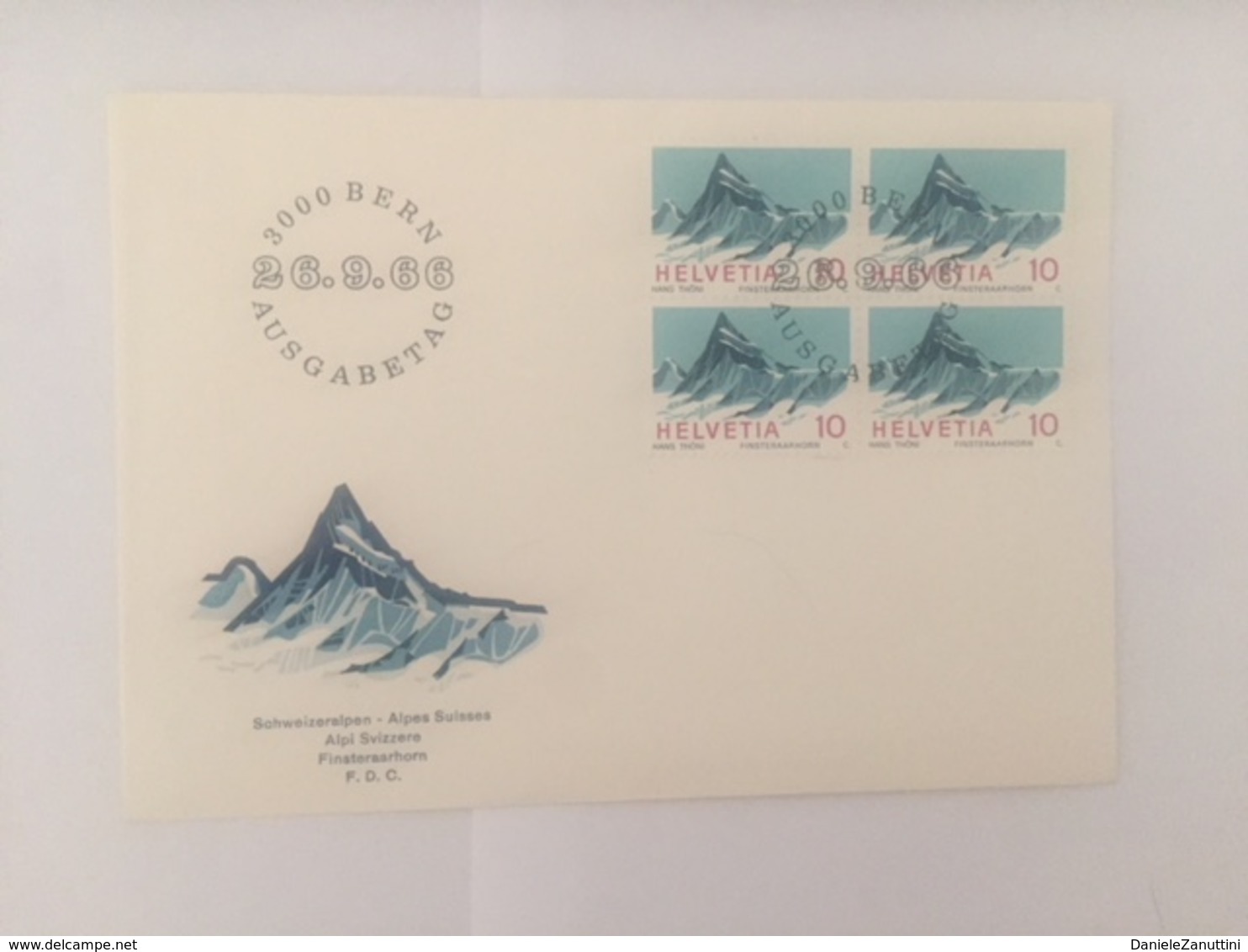 Busta Primo Giorno FDC Svizzera 1966 - FDC