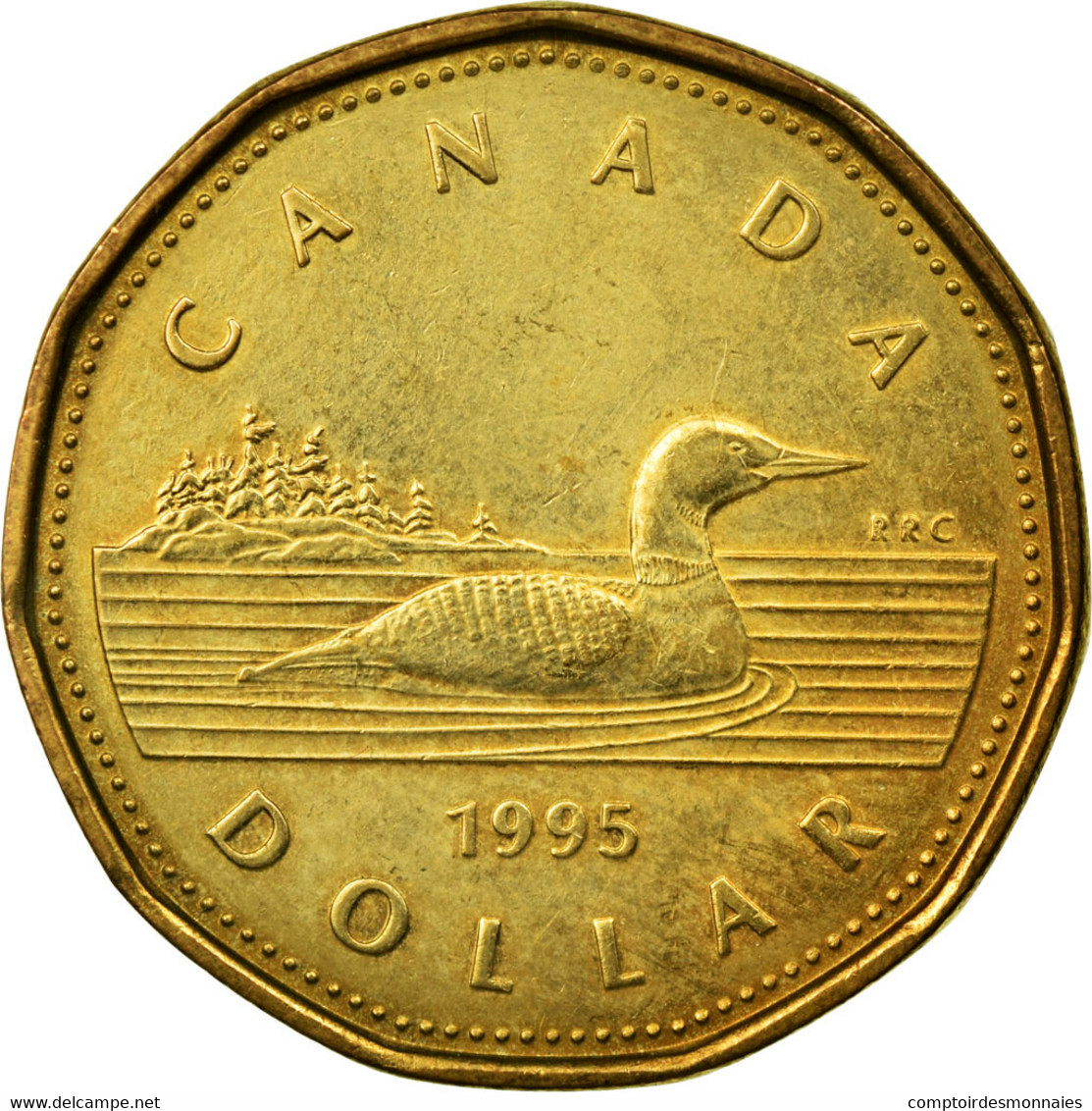 Monnaie, Canada, Elizabeth II, Dollar, 1995, Royal Canadian Mint, Ottawa, TTB - Canada