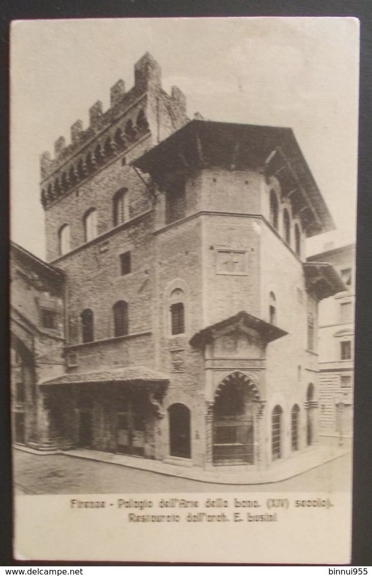 Cartolina Firenze Palagio Dell'arte Della Lana - Viaggiata - 16 - 3 - 1916 - Firenze