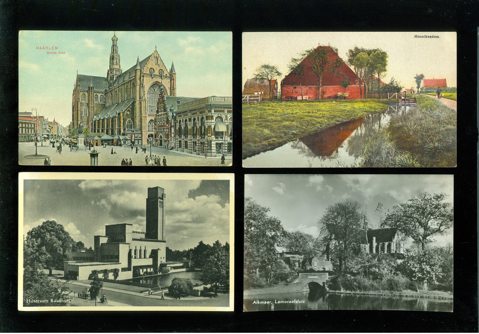 Mooi lot van 60 postkaarten van Nederland   Noord - Holland     - 60 scans