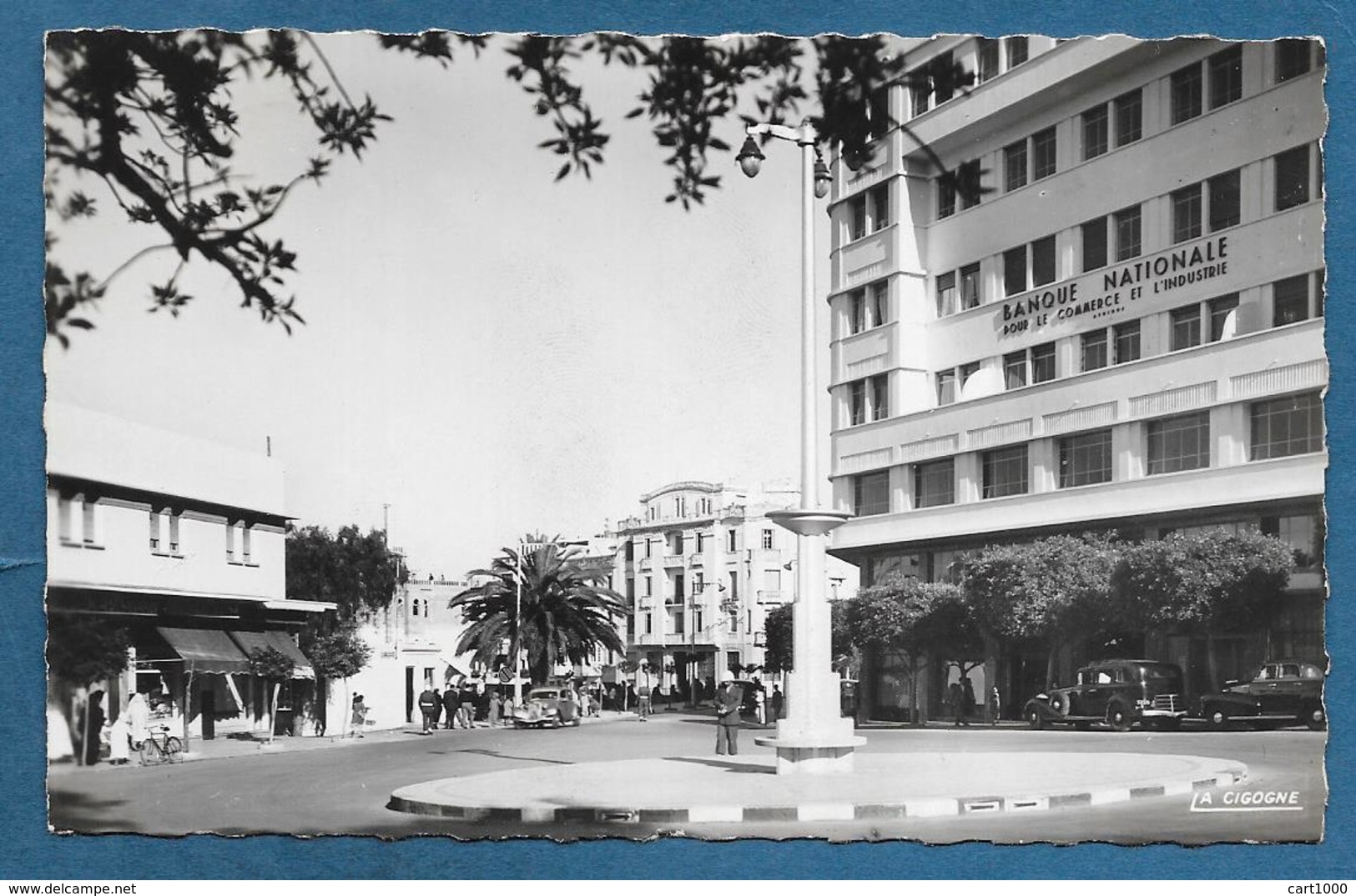 MAROC TANGER PLACE DE FRANCE 1951 - Tanger