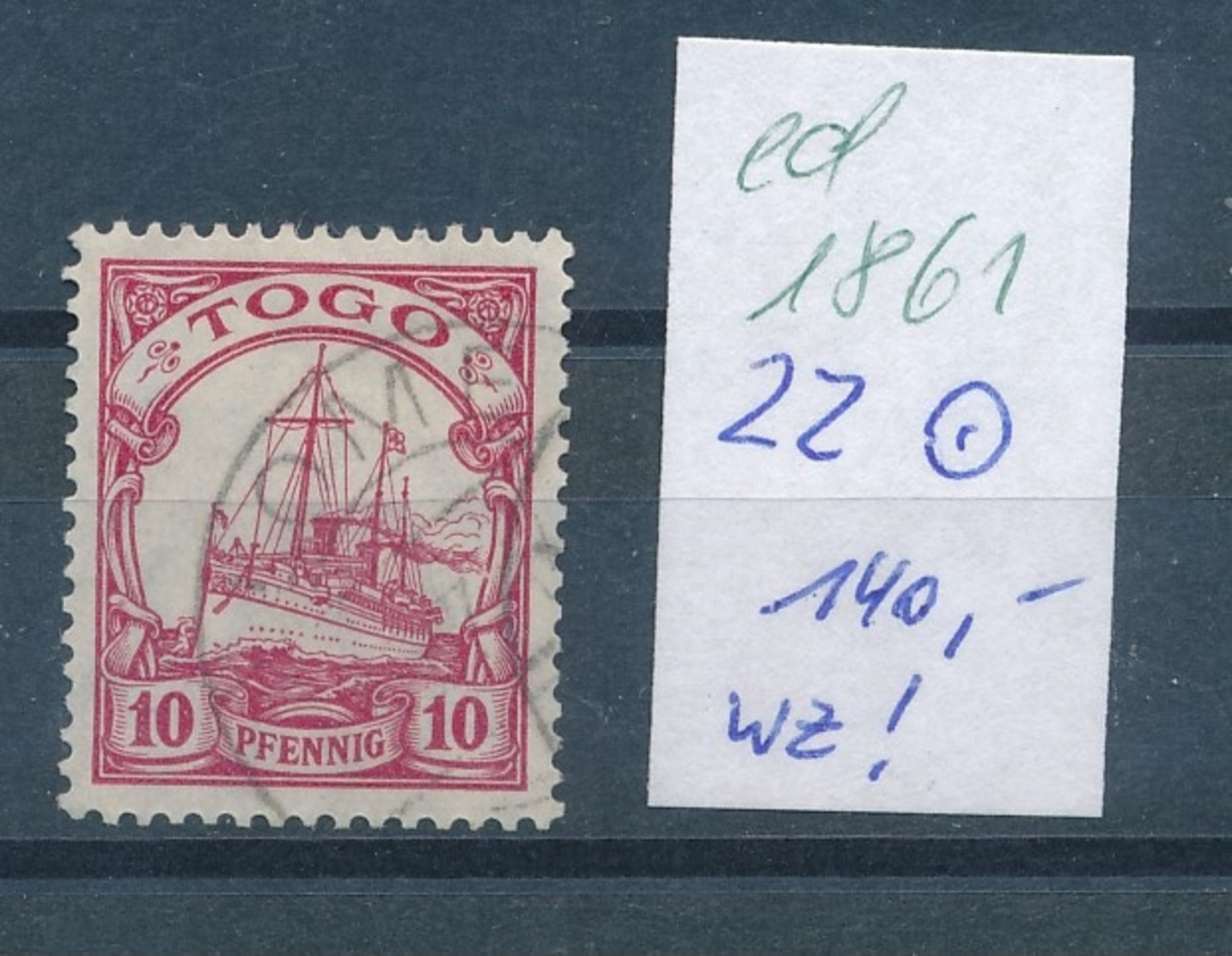 Togo-Nr. 22  O    (ed1861  ) Siehe Scan - Togo