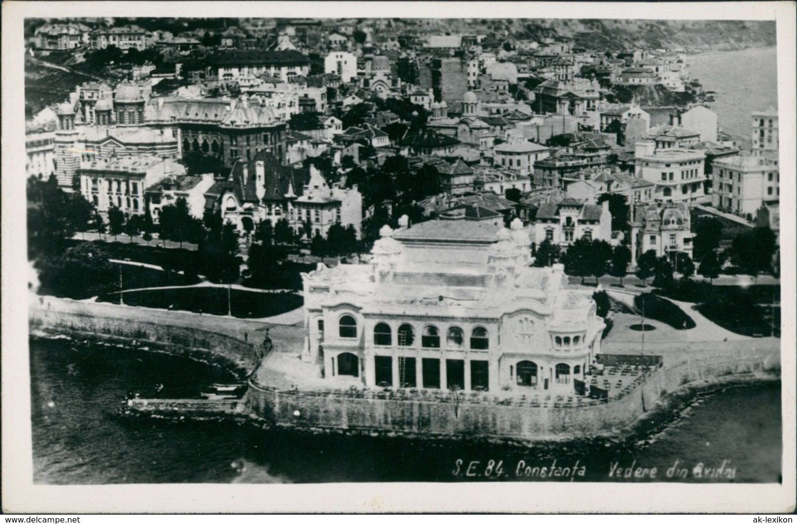 Konstanza Constanţa   Cazinul Si Bulevardul/Hafen - Casino 1938 Privatfoto - Roumanie