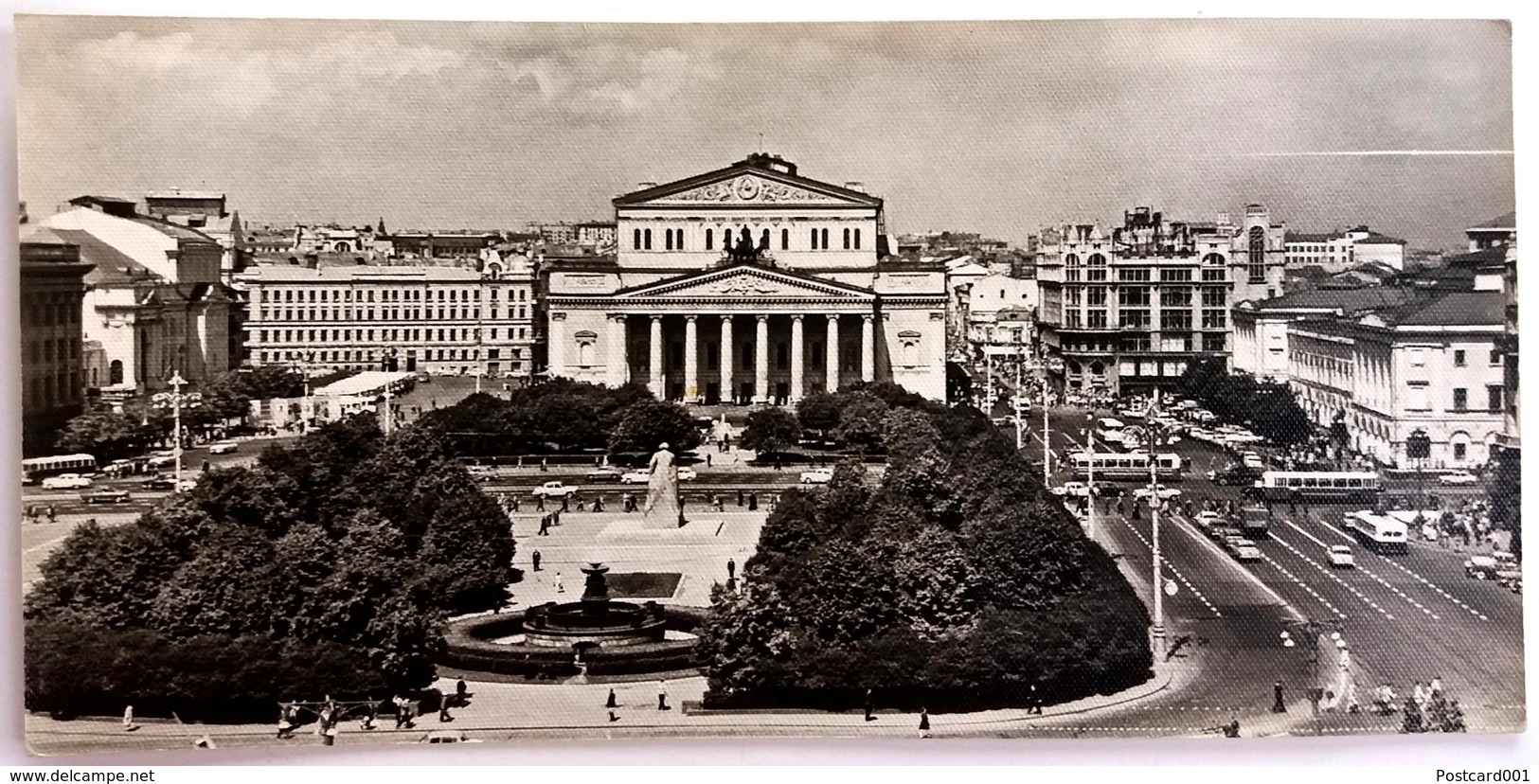 #13  Bolshoi Theatre, Sverdlov Square - MOSCOW, RUSSIA -  Postcard 1967 - Russie