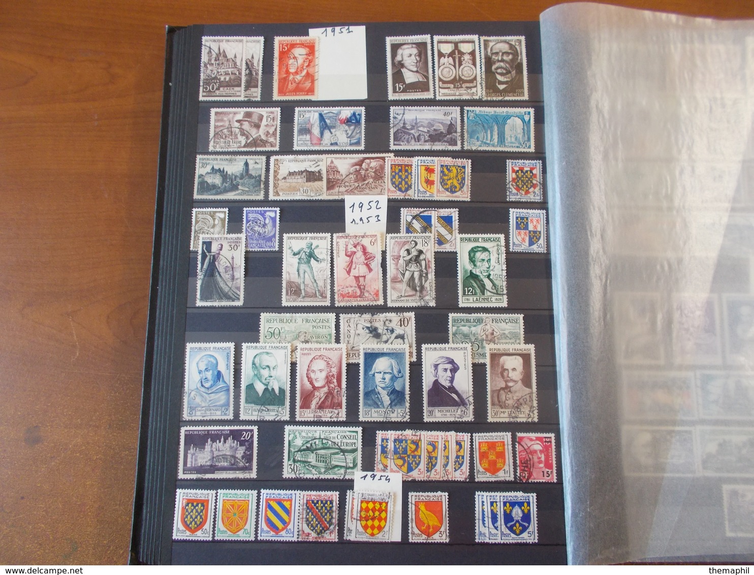 lot n° 90 FRANCE 1900 / 2000  neufs ** ou obl  serie surtaxe   .. no paypal