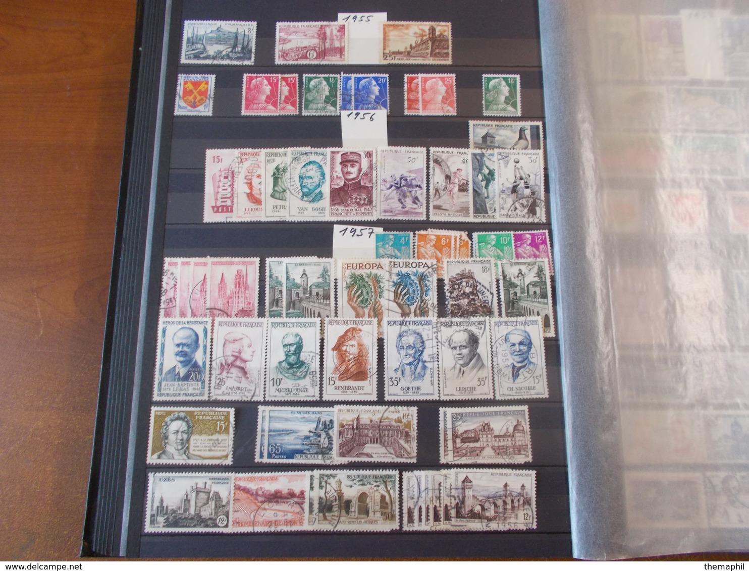 lot n° 90 FRANCE 1900 / 2000  neufs ** ou obl  serie surtaxe   .. no paypal