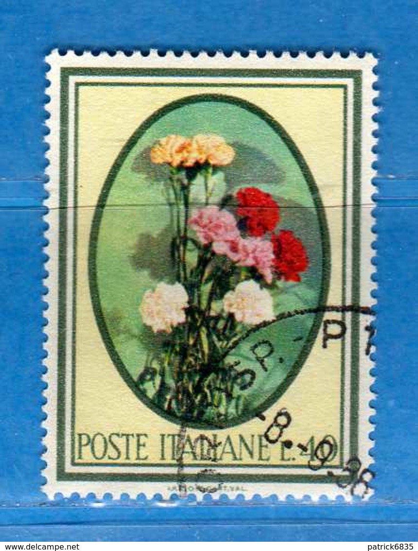 Italia °- 1966 - FLORA.  Unif. 1021.  Vedi Descrizione. - 1961-70: Usati