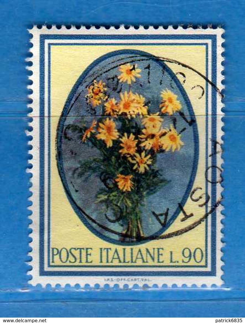 Italia °- 1966 - FLORA.  Unif. 1022.  Vedi Descrizione. - 1961-70: Usati