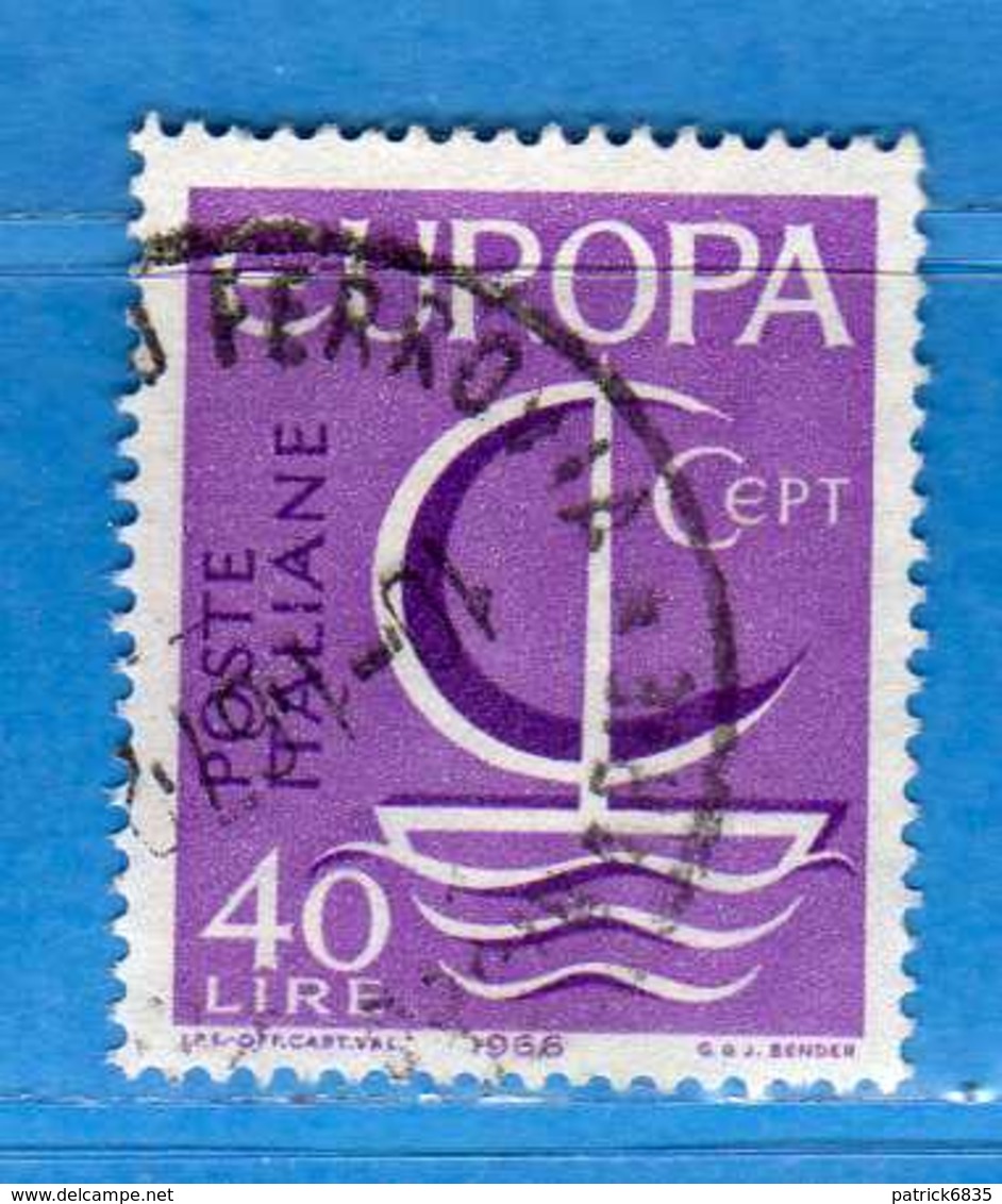 Italia °- 1966 - EUROPA.  Unif. 1029.  Vedi Descrizione. - 1961-70: Usati