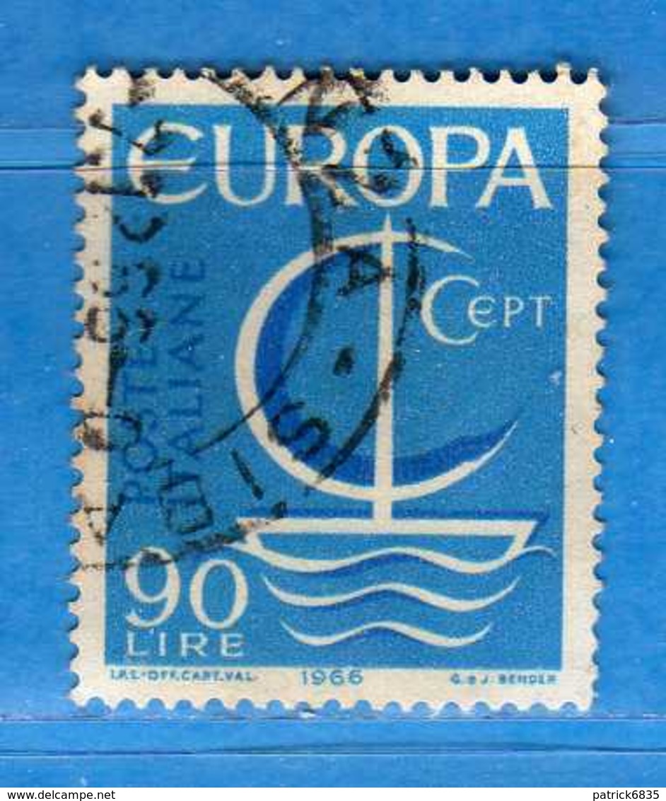 Italia °- 1966 - EUROPA.  Unif. 1030.  Vedi Descrizione. - 1961-70: Usati