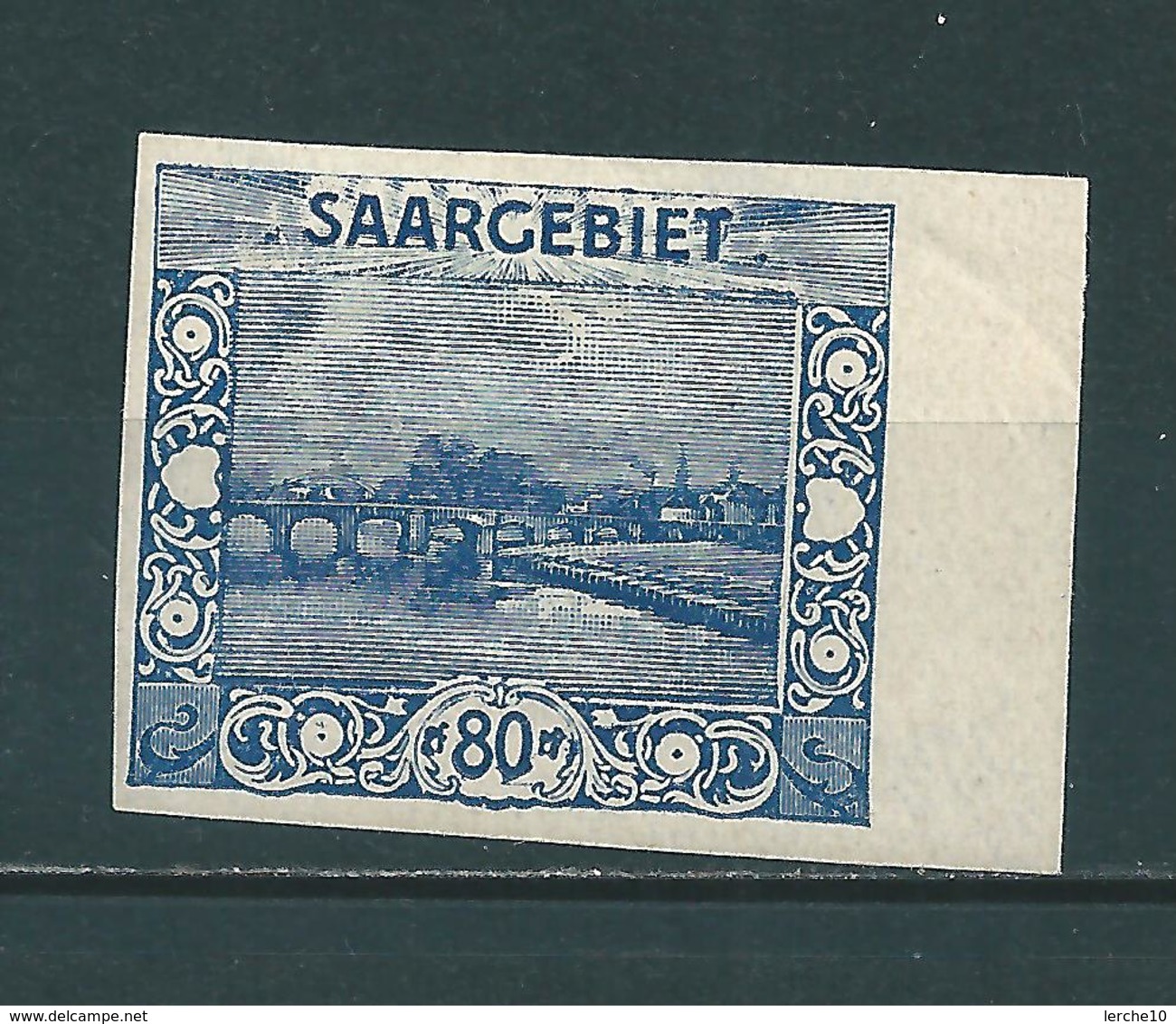 Saar MiNr. 62 U Geprüft Ney BPP (sab40) - Unused Stamps