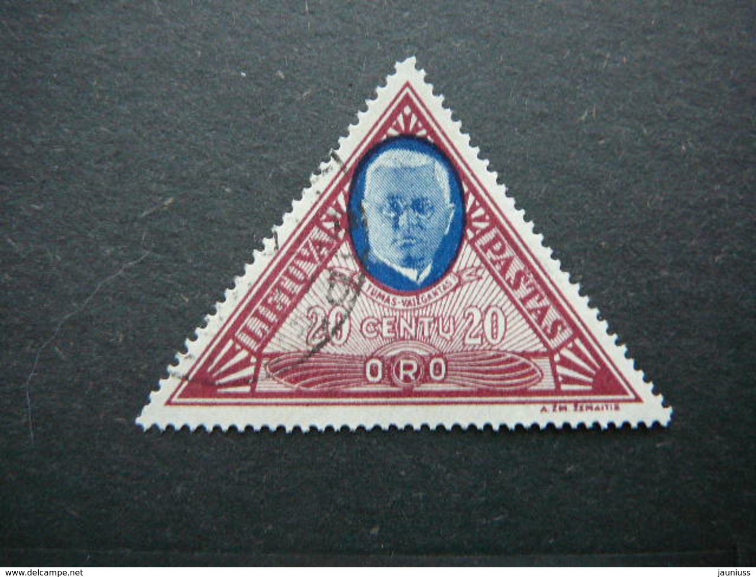 Lithuania Litauen Lituanie Litouwen Lietuva # 1933 Used # Mi. 375 A - Lituanie