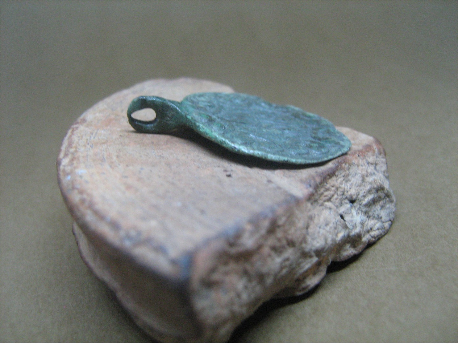 Ancient Viking Bronze Amulet 8-12 Centuries - Archéologie