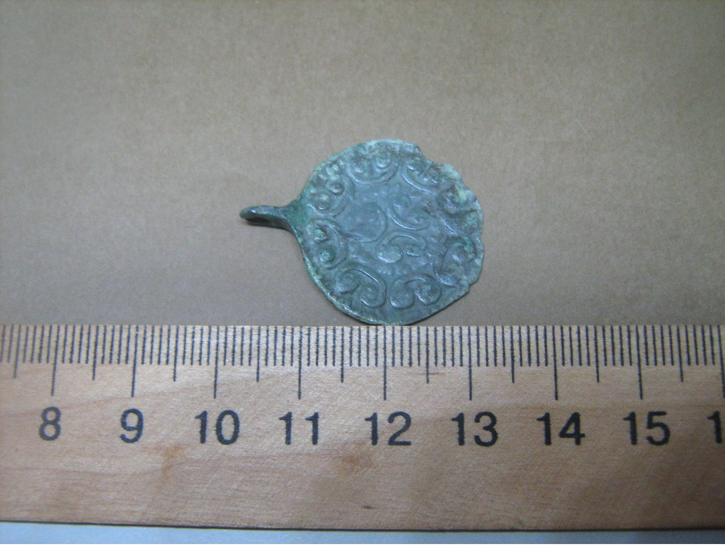 Ancient Viking Bronze Amulet 8-12 Centuries - Archéologie