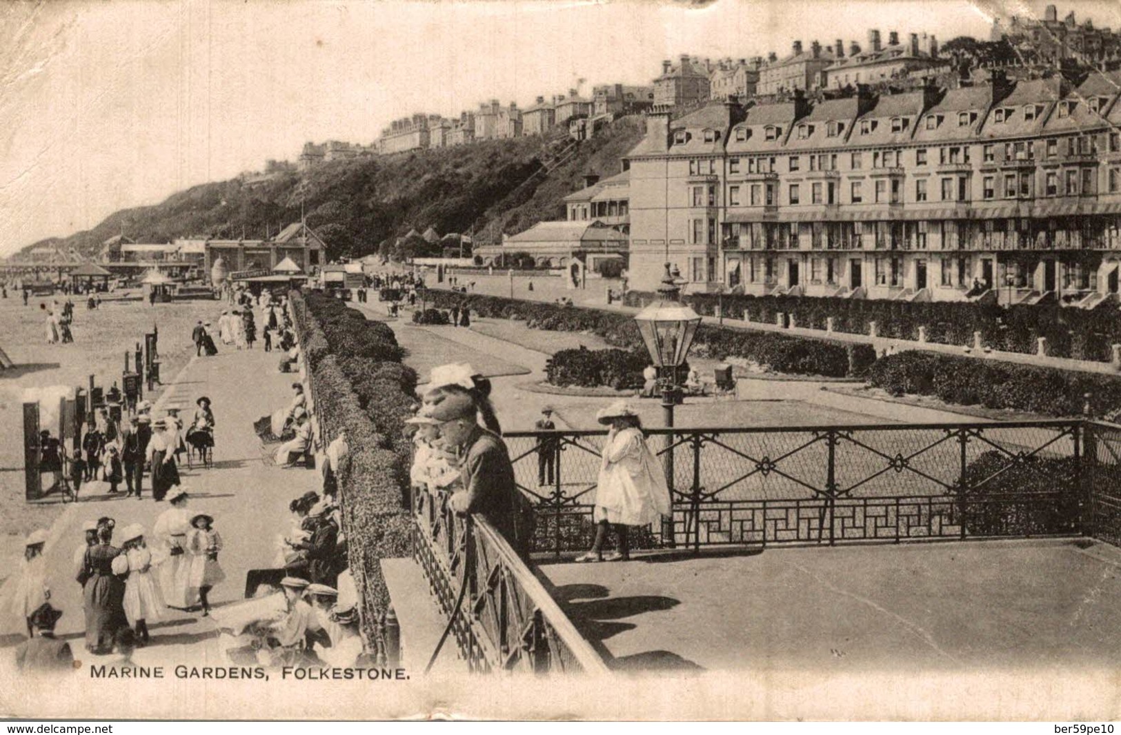 ANGLETERRE  MARINE GARDENS FOLKESTONE - Folkestone