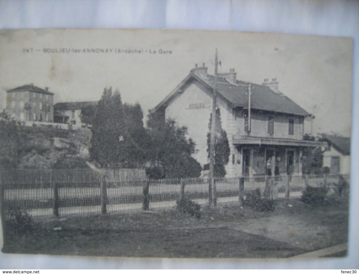 07 Ardeche Boulieu Les Annonay La Gare - Autres & Non Classés