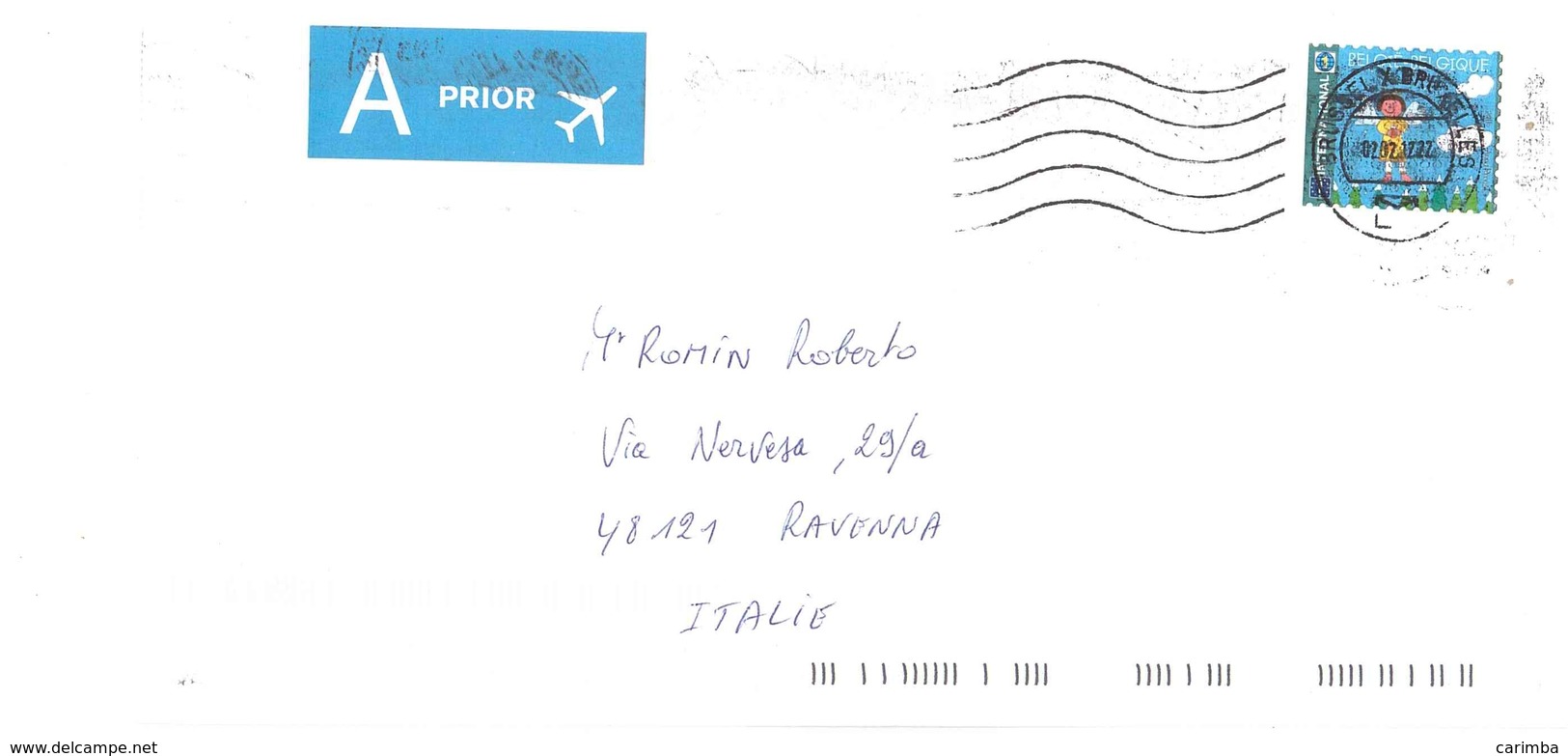 LETTERA X ITALIA - Storia Postale