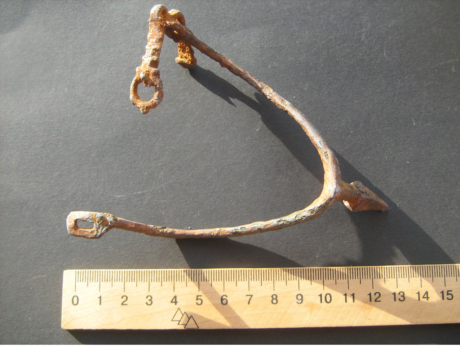 Medieval Iron Spur 12-14 Century - Archéologie