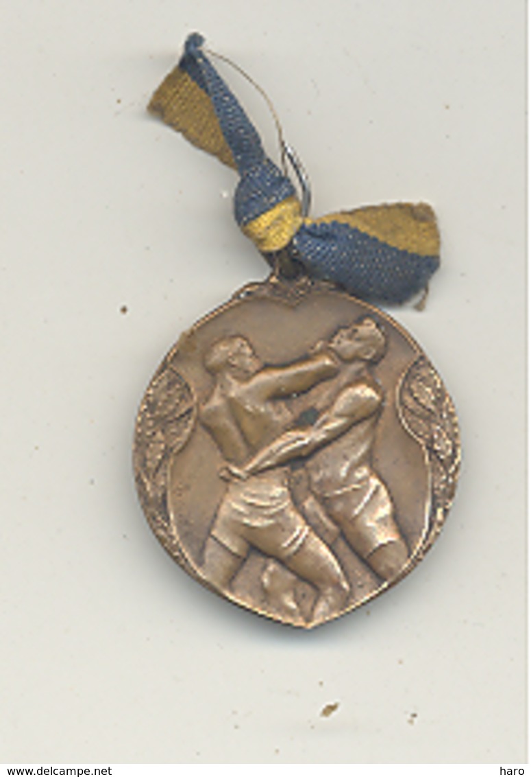 LUTTE - Médaille C.A.C.L. 1925 (b244) - Autres & Non Classés