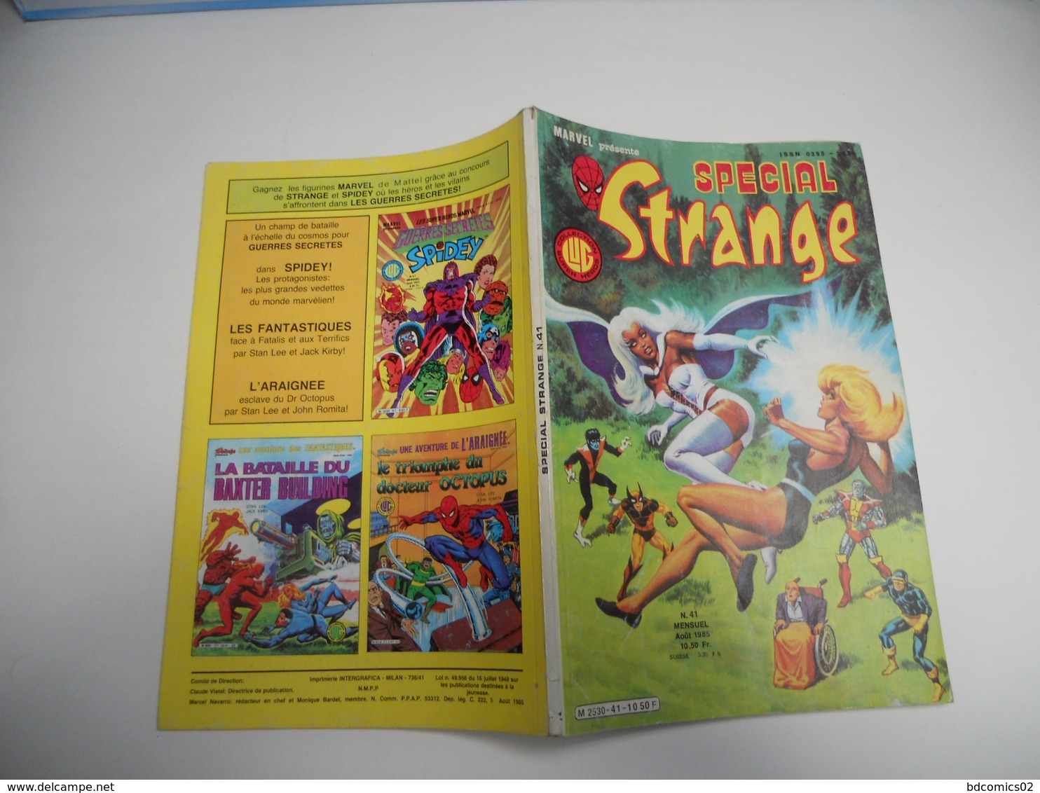 SPECIAL STRANGE EDITION LUG N°41  LES X MEN L'ARAIGNEE  LA CHOSE BE ++ - Special Strange