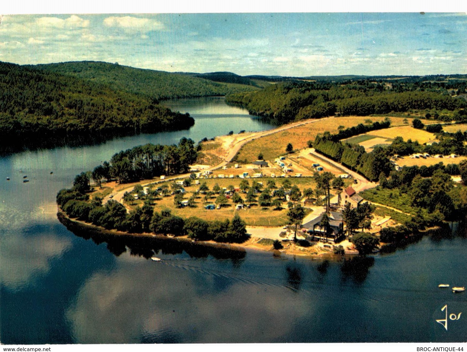 LOT N°805 - LOT DE 20 CARTES DU BARRAGE ET LAC DE GUERLEDAN