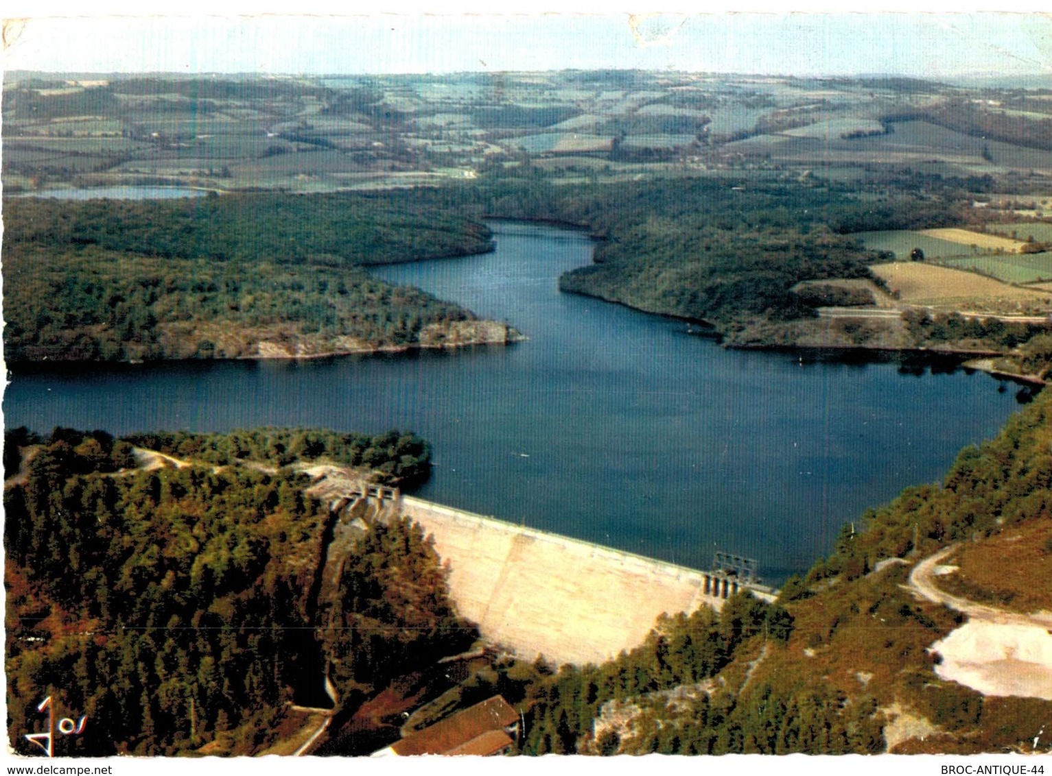 LOT N°805 - LOT DE 20 CARTES DU BARRAGE ET LAC DE GUERLEDAN