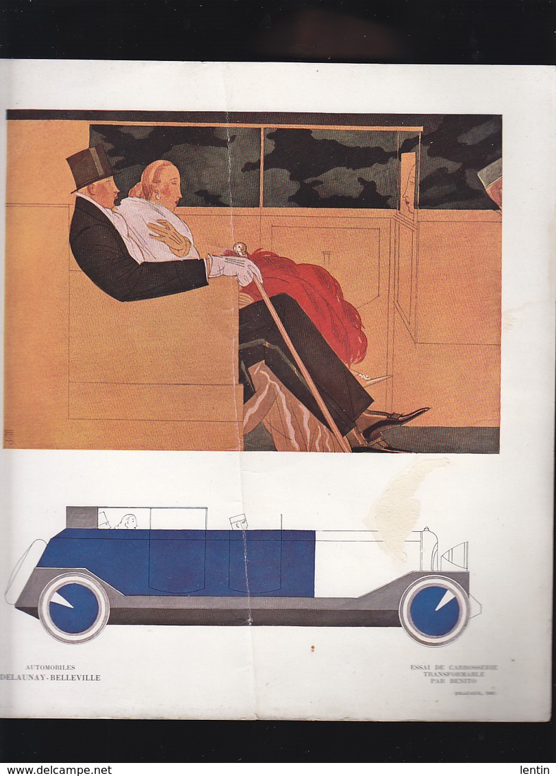 Automobile - Delaunay- Belleville - 3 Essais De Carrosserie Par Ruhlmann, C.Martin, Benito - Autres & Non Classés